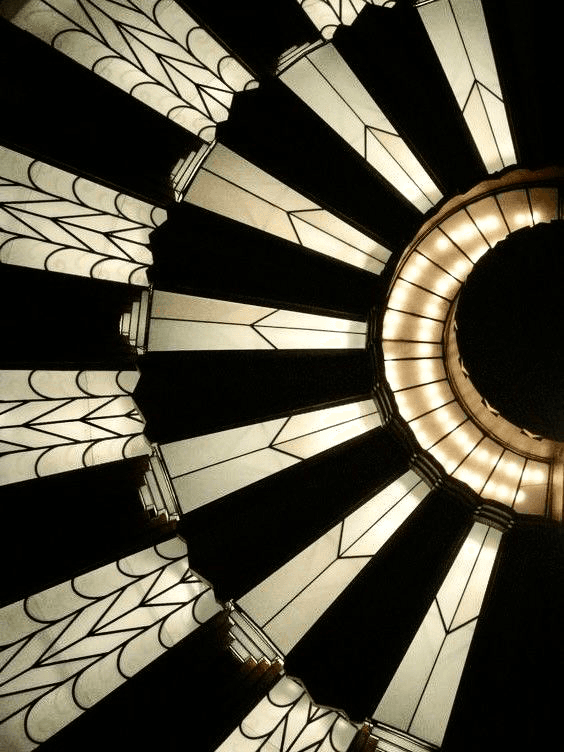 Art Deco потолок